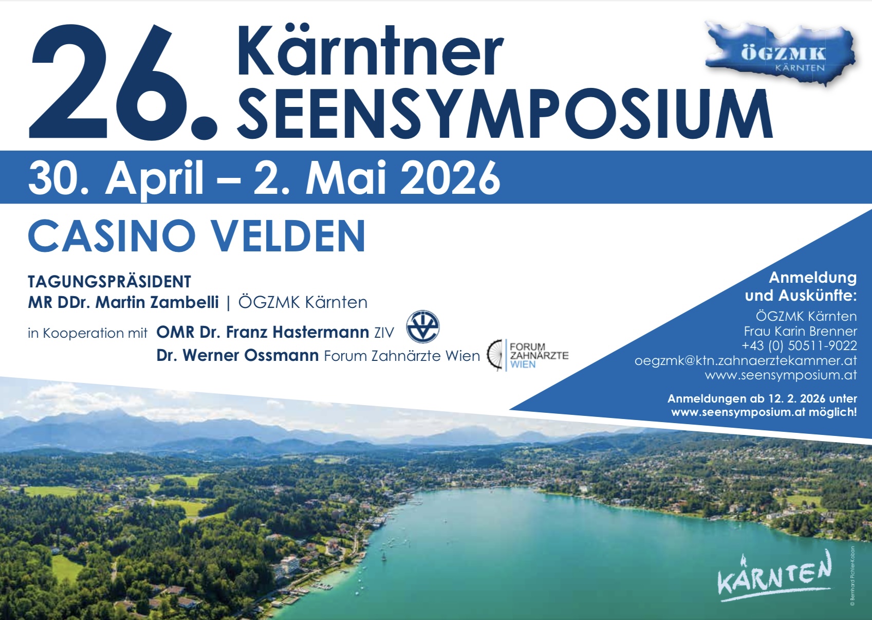 Kongress für Zahnmedizin in Kärnten